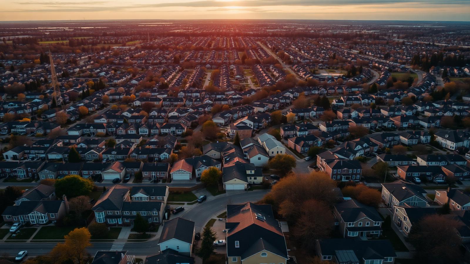 Florida and Colorado neighbourhood streets representing county and city assistance coverage